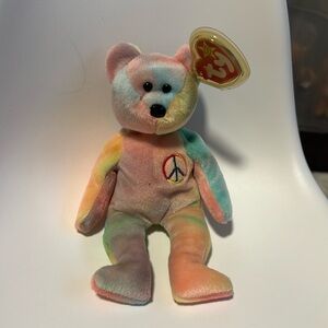 Beanie Baby Peace the Bear 1996